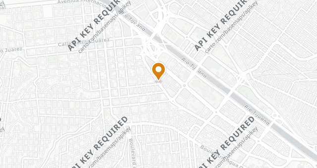 Map showing Tacos El Franc