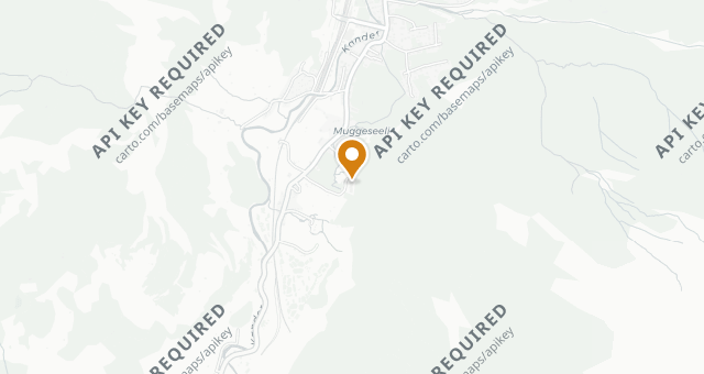 Map showing Waldhotel Doldenhorn