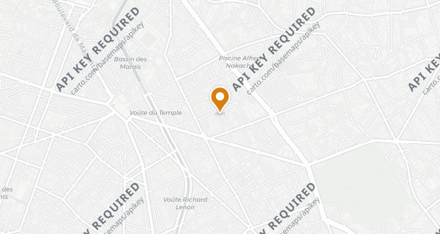 Map showing Le Favori