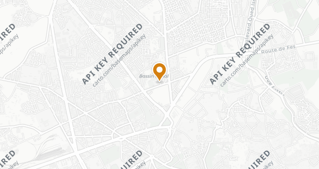 Map showing Restaurant „La Bonne Adresse“