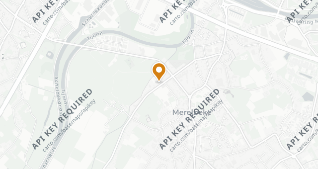 Map showing De Blauwe Artisjok