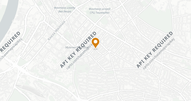 Map showing Ristorante Lucente