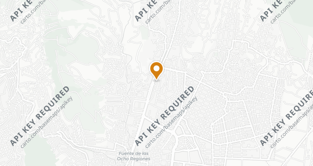 Map showing Barbacoa Obispo Cocina Rural