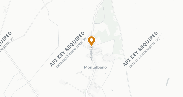 Map showing Montalbano