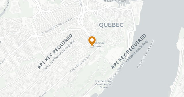 Map showing Le Parlementaire
