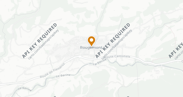 Map showing Le Cerf