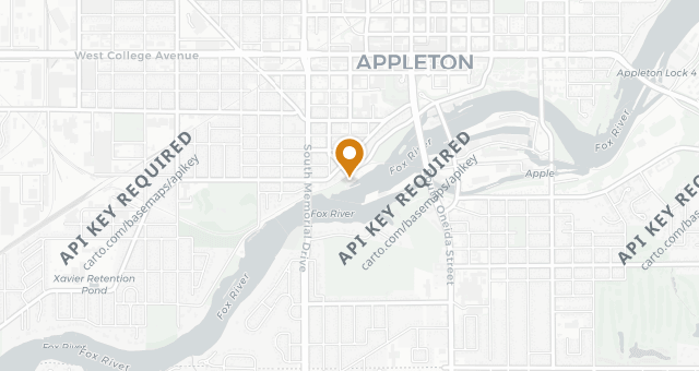 Map showing Fratellos Riverfront Restaurant