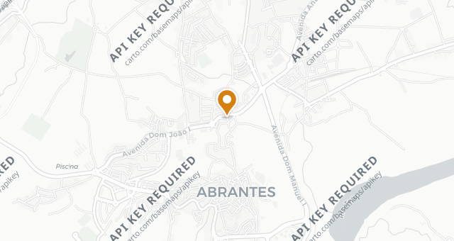 Map showing Casa Chef Victor Felisberto