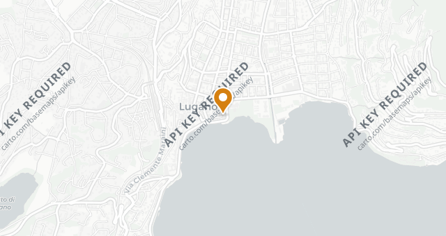 Map showing Seven Lugano - the restaurant