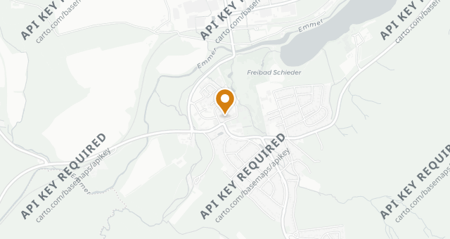 Map showing Restaurant Landhaus Schieder