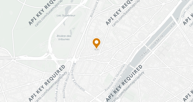 Map showing L'Auberge des Crus