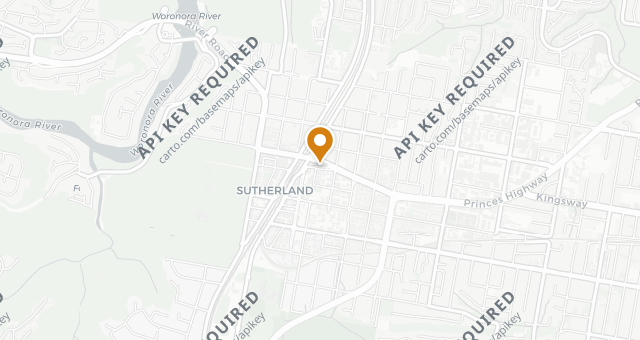 Map showing Restaurant Kuro Neko
