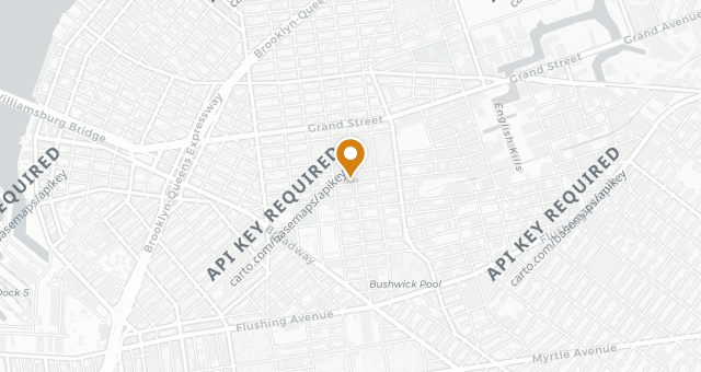 Map showing Casa Ora