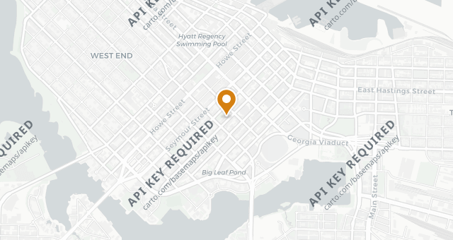 Map showing Homer St. Cafe