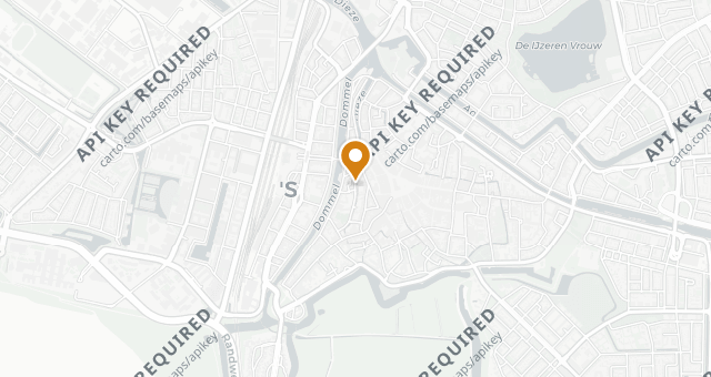 Map showing Auberge de Veste