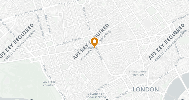 Map showing Tendril