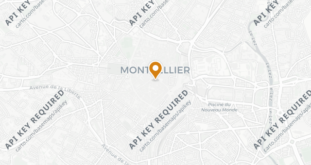 Map showing Hôtel Pinard
