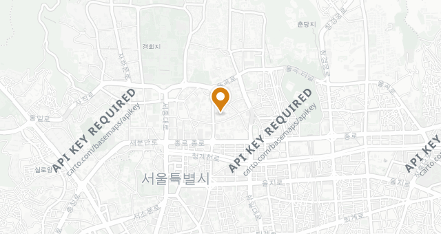 Map showing Imun Seolnongtang