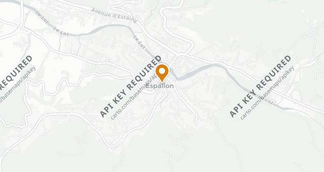 Map showing Maison Burgarella