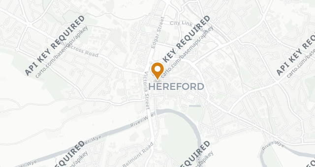 Map showing The Bookshop