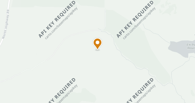 Map showing The Dining Room at Jenny Lake Lodge
