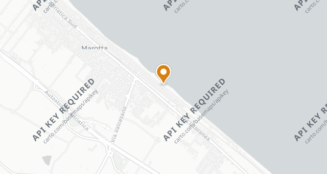 Map showing Burro & Alici