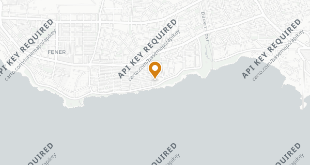 Map showing Antalya Balıkevi