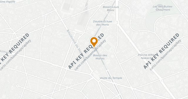 Map showing Le Verre Volé