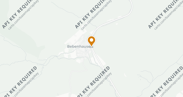 Map showing Schranners Waldhorn