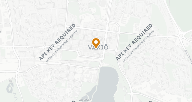 Map showing Izakaya Moshi Växjö