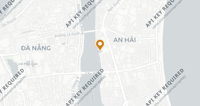 Map showing Mỳ Quảng Cô Sáu