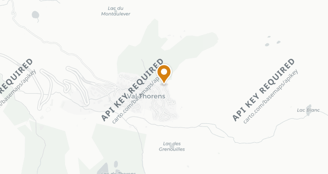 Map showing Le Diamant Noir
