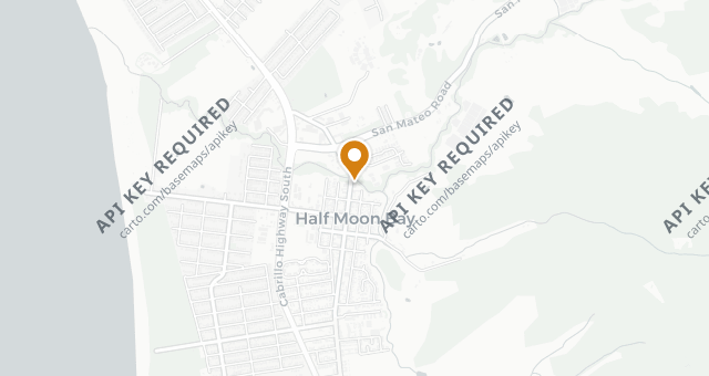 Map showing Pasta Moon