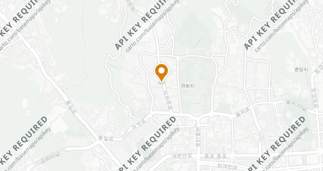 Map showing Yonggeumok