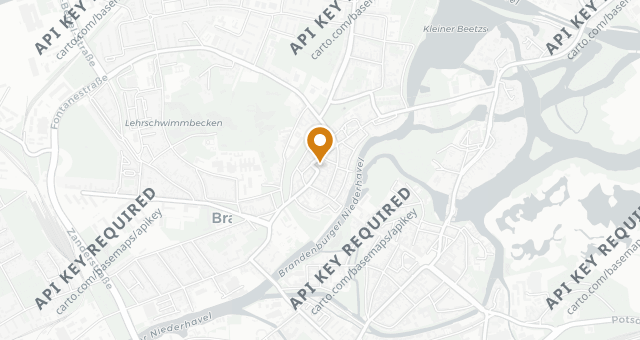 Map showing Inspektorenhaus