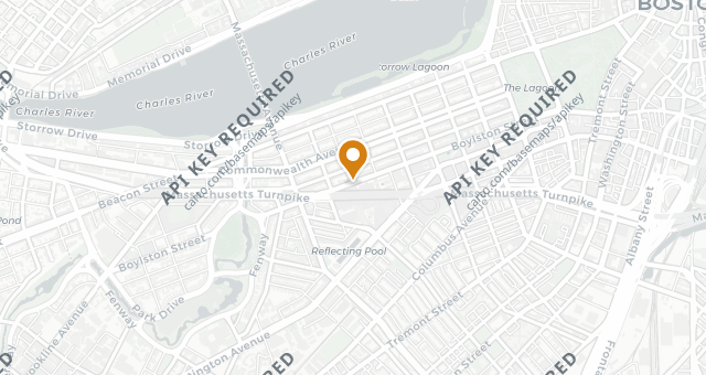 Map showing The Capital Grille