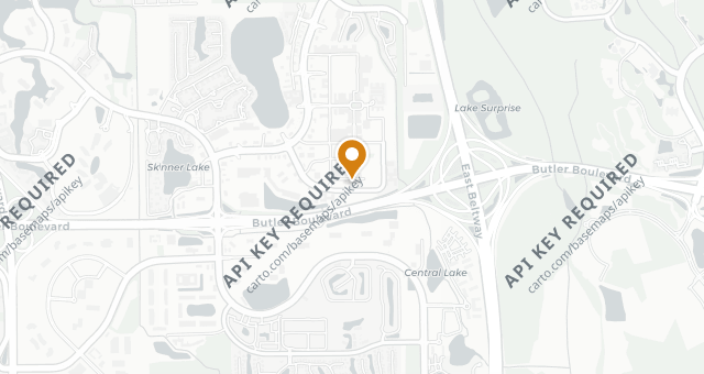 Map showing The Capital Grille