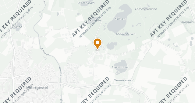 Map showing Jan & Ellen bistro