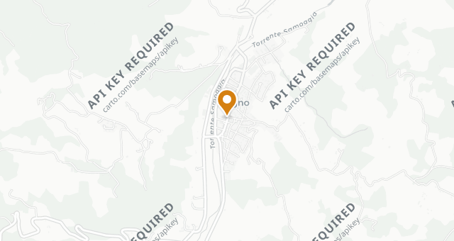 Map showing Trattoria da Amerigo