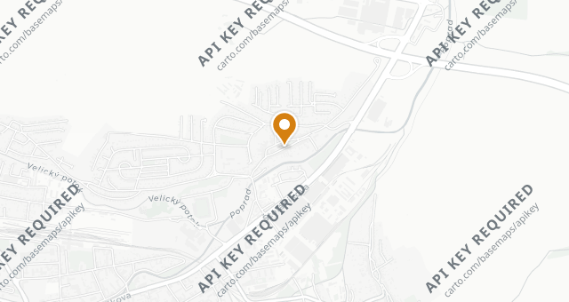 Map showing Doma u nás Boutique hotel & spa