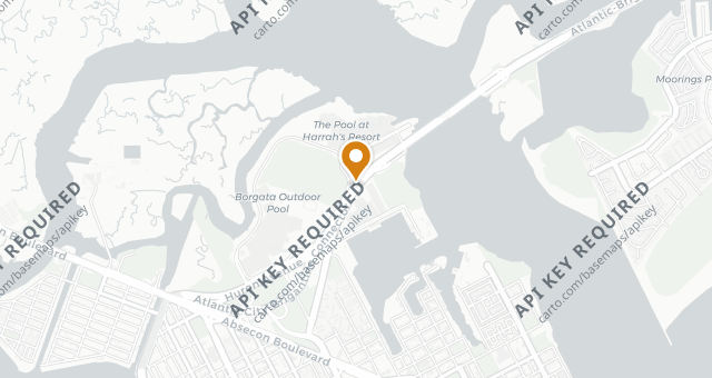 Map showing Vic & Anthony's Steakhouse