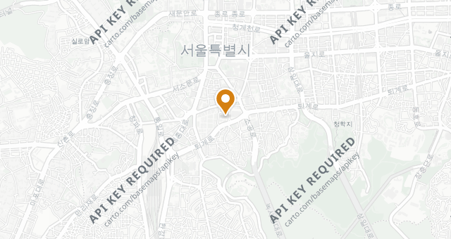 Map showing Palais de Chine