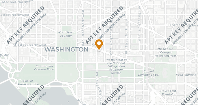 Map showing Sushi Nakazawa DC
