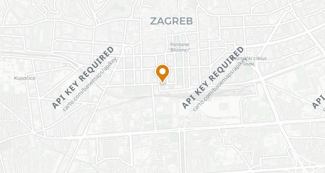 Map showing Le Bistro - Hotel Esplanade Zagreb