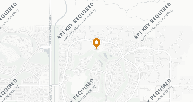 Map showing The Patio at Las Sendas