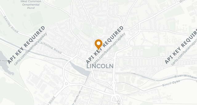Map showing White Horse