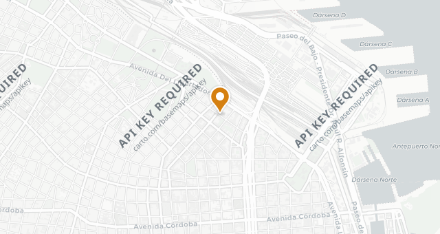 Map showing Gioia Cocina Botánica