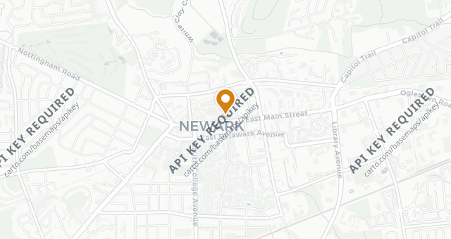 Map showing Caffé Gelato