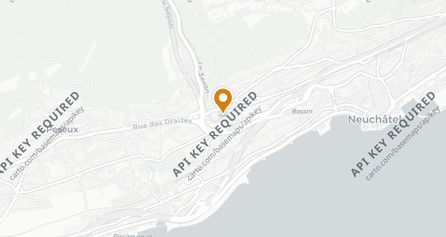 Map showing La Maison du Prussien