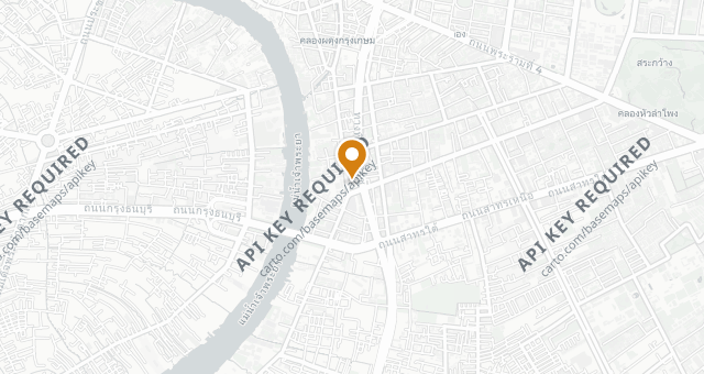 Map showing Charoen Saeng Silom